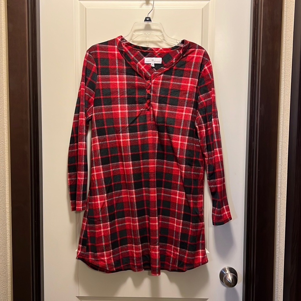 Cozy fleece nightgown